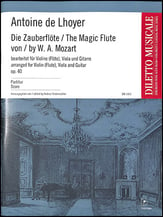 The Magic Flute by W.A. Mozart Score cover